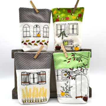 Fichier modèle broderie Photophores Halloween Fadenstark
