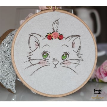 Borduurbestand MaLiNa Kathi Süßkatze, Duits
