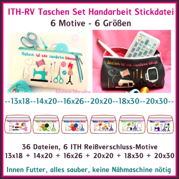 Stickdatei Rock Queen ITH Handarbeit