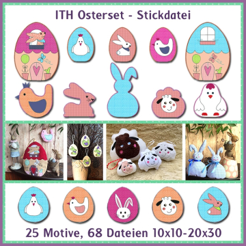 Stickdatei Rock Queen Oster-Doodle