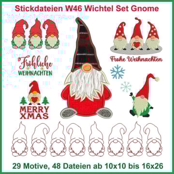 Stickdatei Rock Queen Wichtel