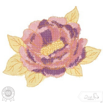 Borduurbestand Stickzebra Seerose, Duits