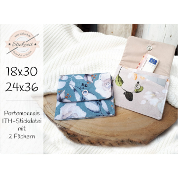 Fichier modèle broderie Portemonnaie Stickzeit