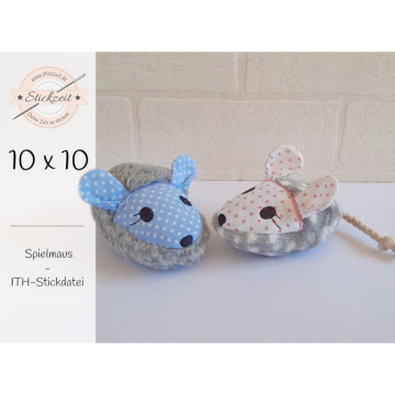 Fichier modèle broderie Souris peluche Stickzeit