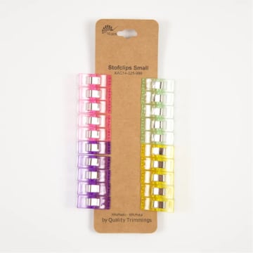 Stofclips small 2,5 cm, veelkleurig