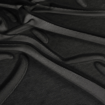 Stretch Zwem mesh, zwart