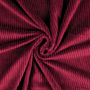 Stretch corduroy Soft-Finish, wijnrood