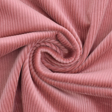 Stretch corduroy unikleurig, oudroze