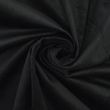 Stretch fijne corduroy, zwart