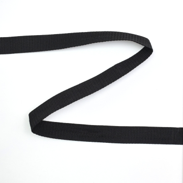 Tassenband 25 mm zwart