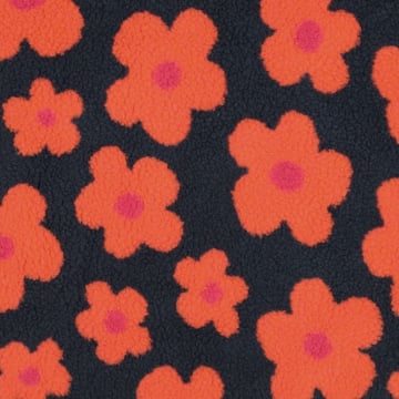 Teddyplüsch Flower Love, dunkelblau