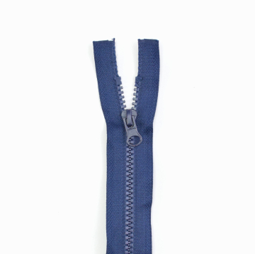 Deelbare rits 60 cm, donkerblauw