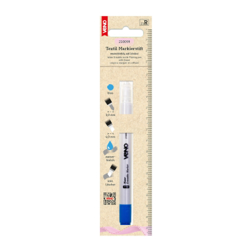 Crayon à marquer pour tissu, soluble avec effaceur