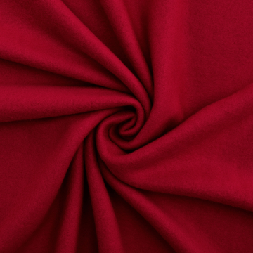 Viscose nobele fleece, rood