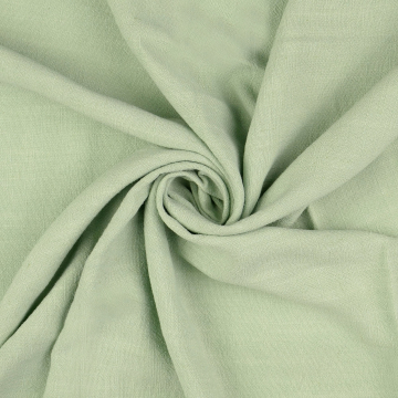 Viscose linnen mix, licht pastelgroen