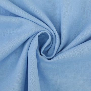 Viscose linnen mix uni, lichtblauw