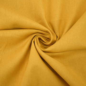Viscose linnen mix uni, honinggeel