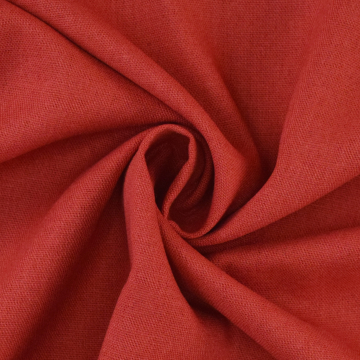 Viscose linnen mix uni, roestrood