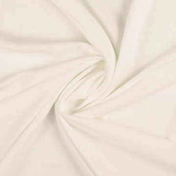 Viscose linnen mix, wit
