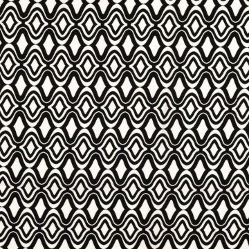 Viskose Popeline Pattern, schwarz