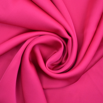 Viscose satin Ellen, bright pink