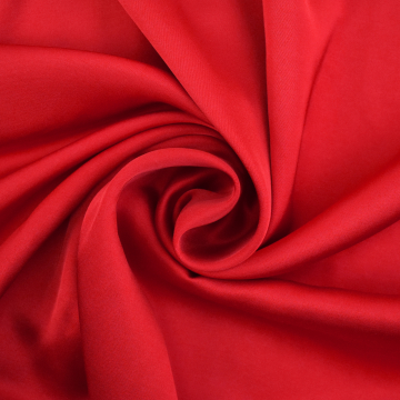 Viscose satijn Ellen, rood