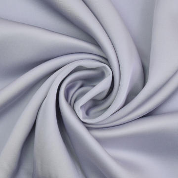 Viscose satijn Ellen, zilvergrijs