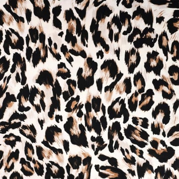 Viscose Stretch leo, off-white