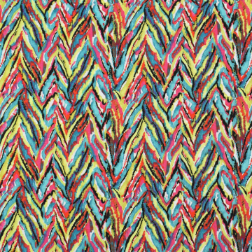 Viscose Stretch Zick Zack, teal