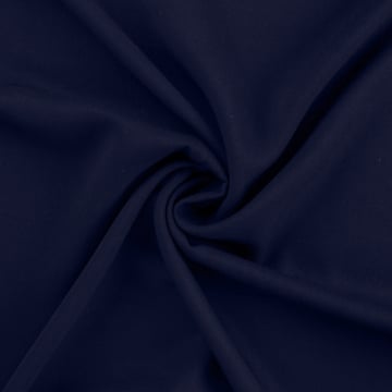 Viscose twill, marineblauw