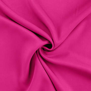 Viscose twill, lichtfuchsia