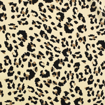 Viscose Voile Leo, vanilla
