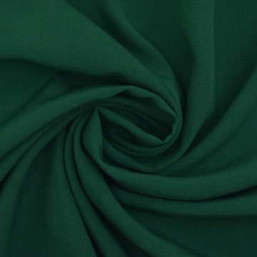 Viscose voile uni, dennengroen