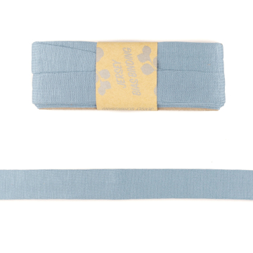 Biais couture jersey viscose 3m bleu pâle
