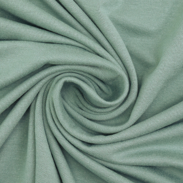 Viscose jersey vaalgroen