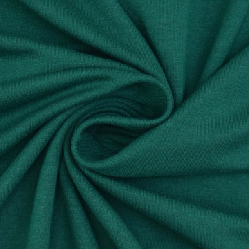 Tissu jersey viscose, vert foncé