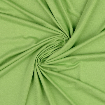 Tissu jersey viscose, vert clair