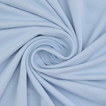 Viscose jersey pastelblauw