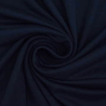 Viscose jersey diepblauw