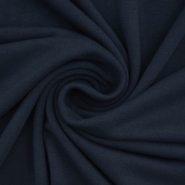 Tissu jersey de viscose Vintage Modal Touch, bleu foncé