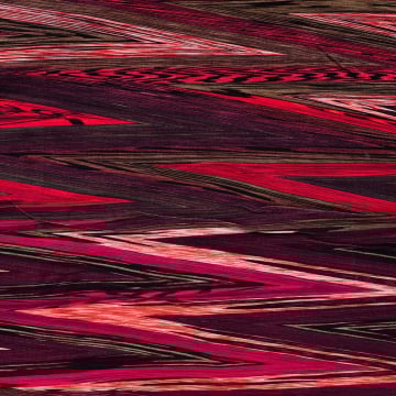 Viscose jersey zig zag, lichtfuchsia