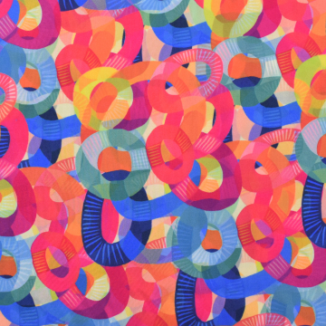 Viskosestoff Rubbers, multicolor