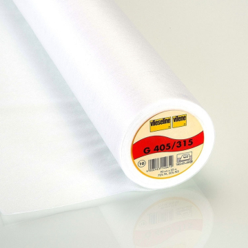 Polyester-Watte aufbügelbar H 640 90cm weiß, Polyester-Vlies, Volumenvlies