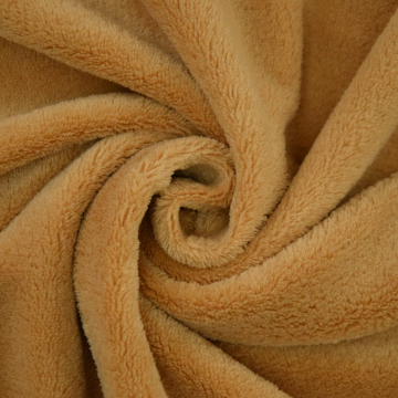 Tissu polaire doux Wellness, chamois