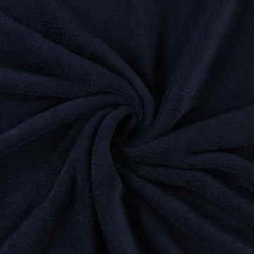 Tissu polaire doux Wellness, marine