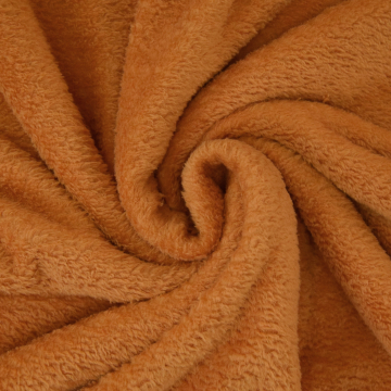 Tissu polaire doux Wellness, ocre
