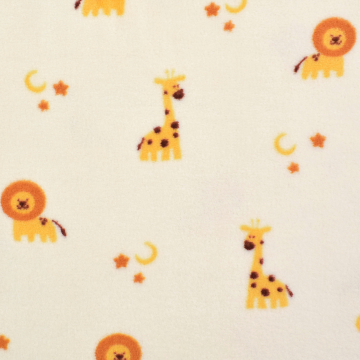 Wellnessfleece Safari, vanille