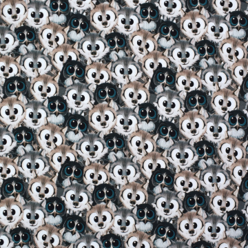 Wintersweat Cute Forest Animals, grau