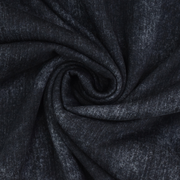 Wintersweat Denim Style, schwarz