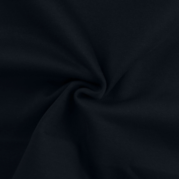Tissu sweat molleton, bleu foncé
